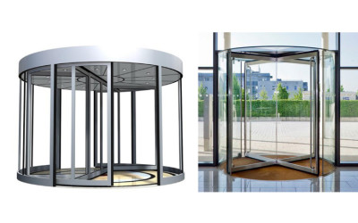 Automatic Revolving Door